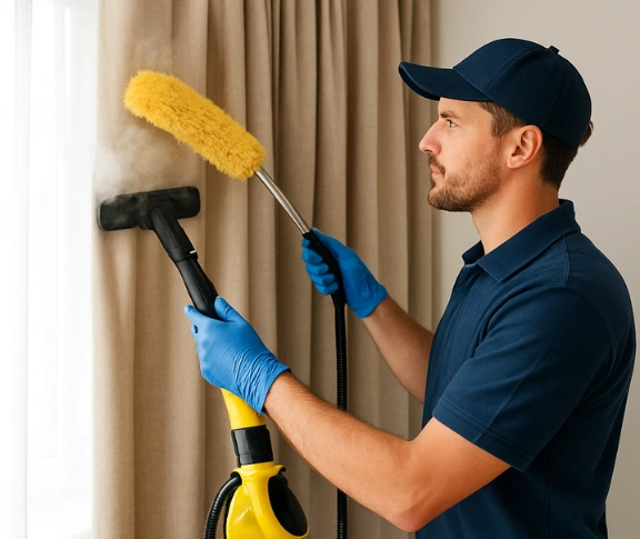 Trusted drapes cleaning technician Matty Curtain Cleaning bracken-ridge QLD